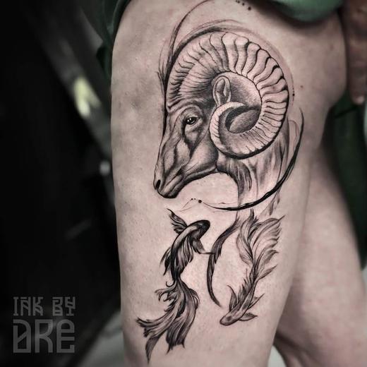 Tatovering udført hos Raven Ink