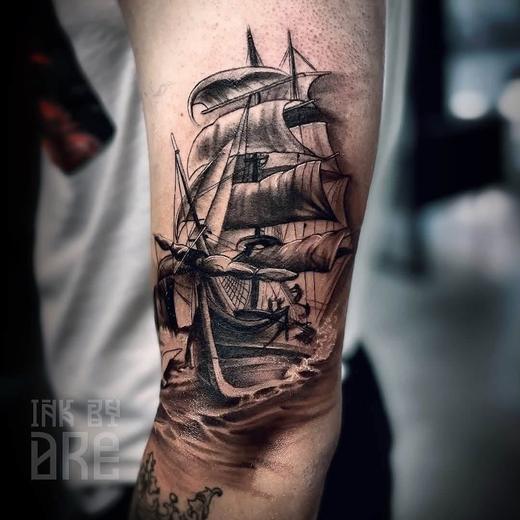 Tatovering udført hos Raven Ink
